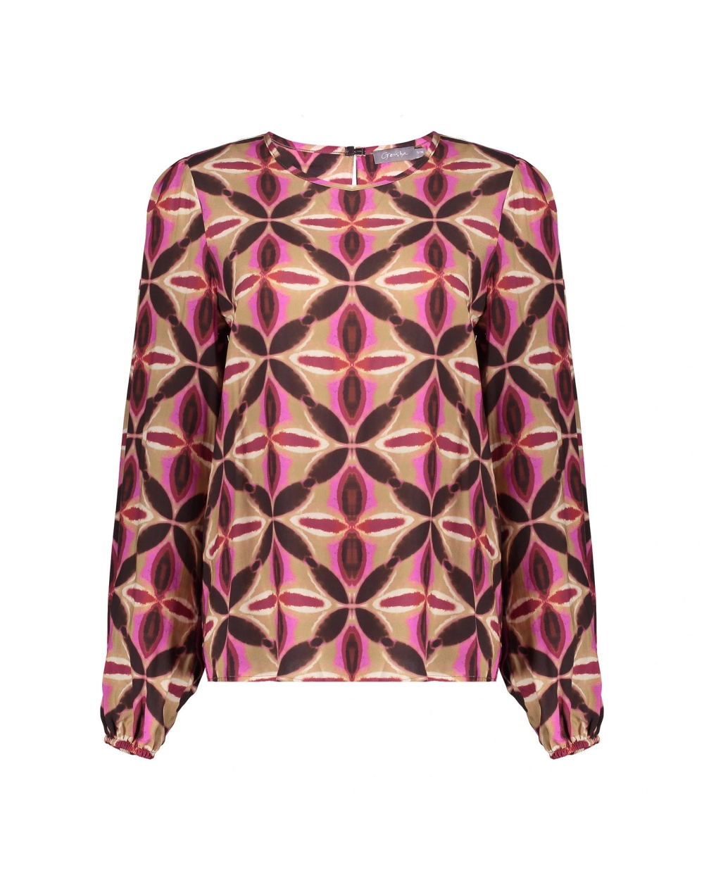 BLOUSE RETRO BRUIN