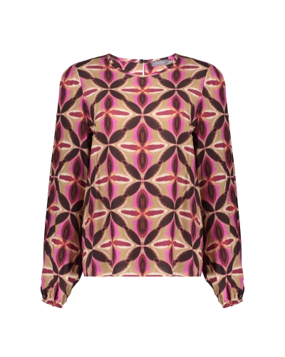 BLOUSE RETRO BRUIN