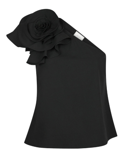 KELINA ROSE TOP ZWART