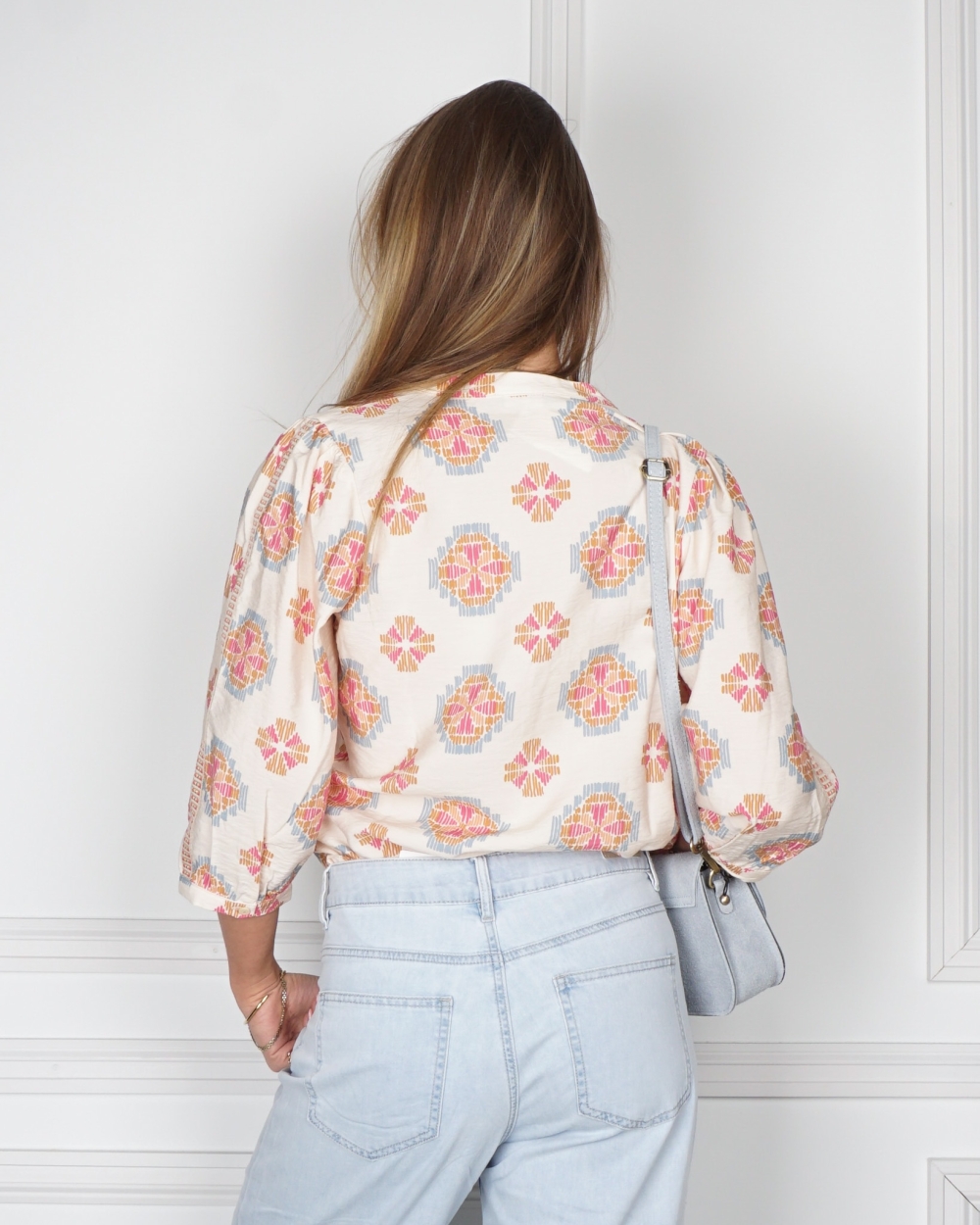 MOZAIK PRINT BLOUSE 