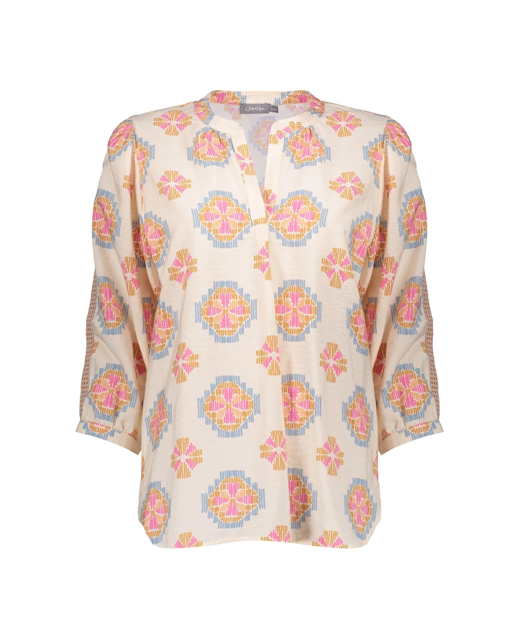 MOZAIK PRINT BLOUSE 