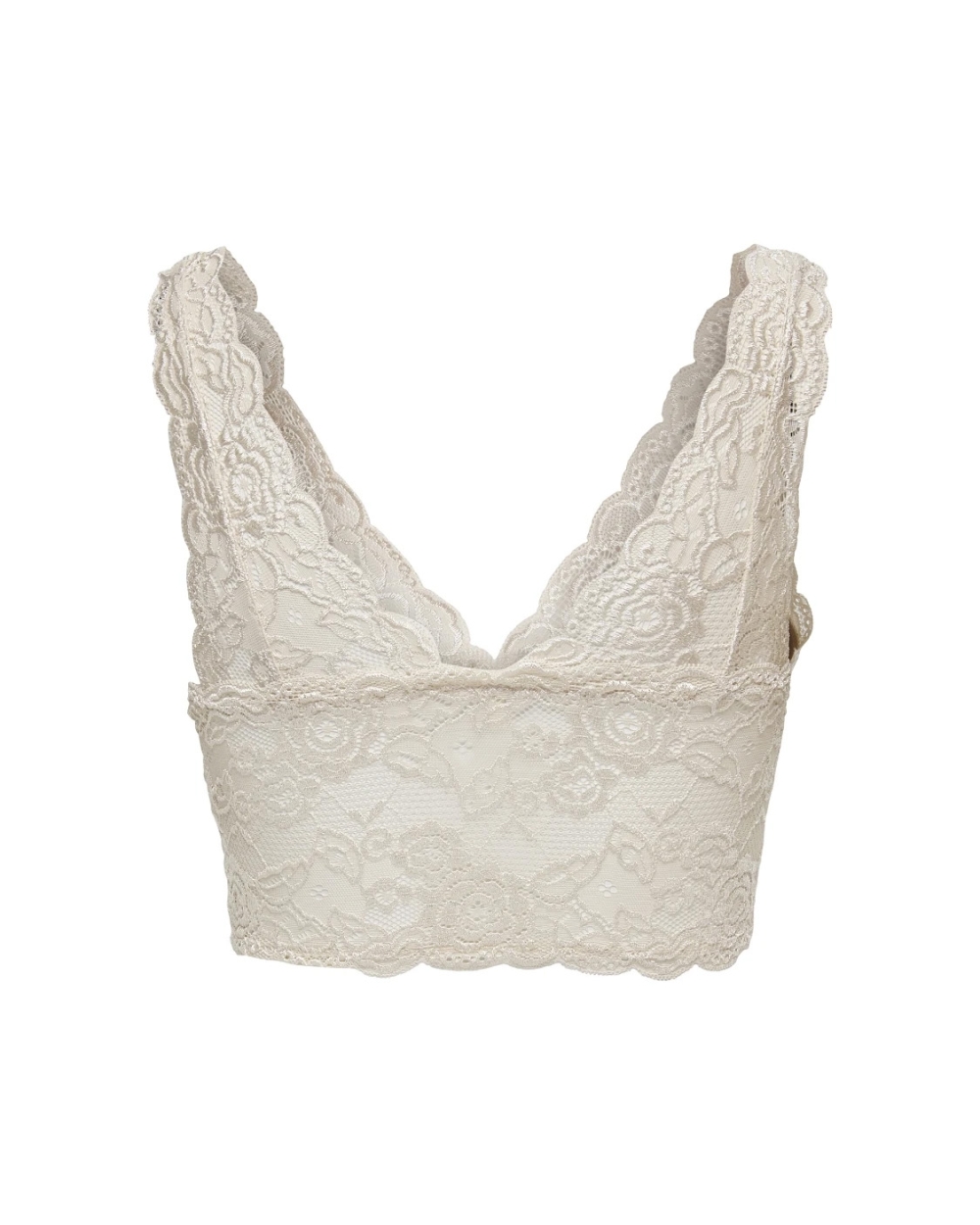 CHLOE LACE BRA PEACH TAFFY