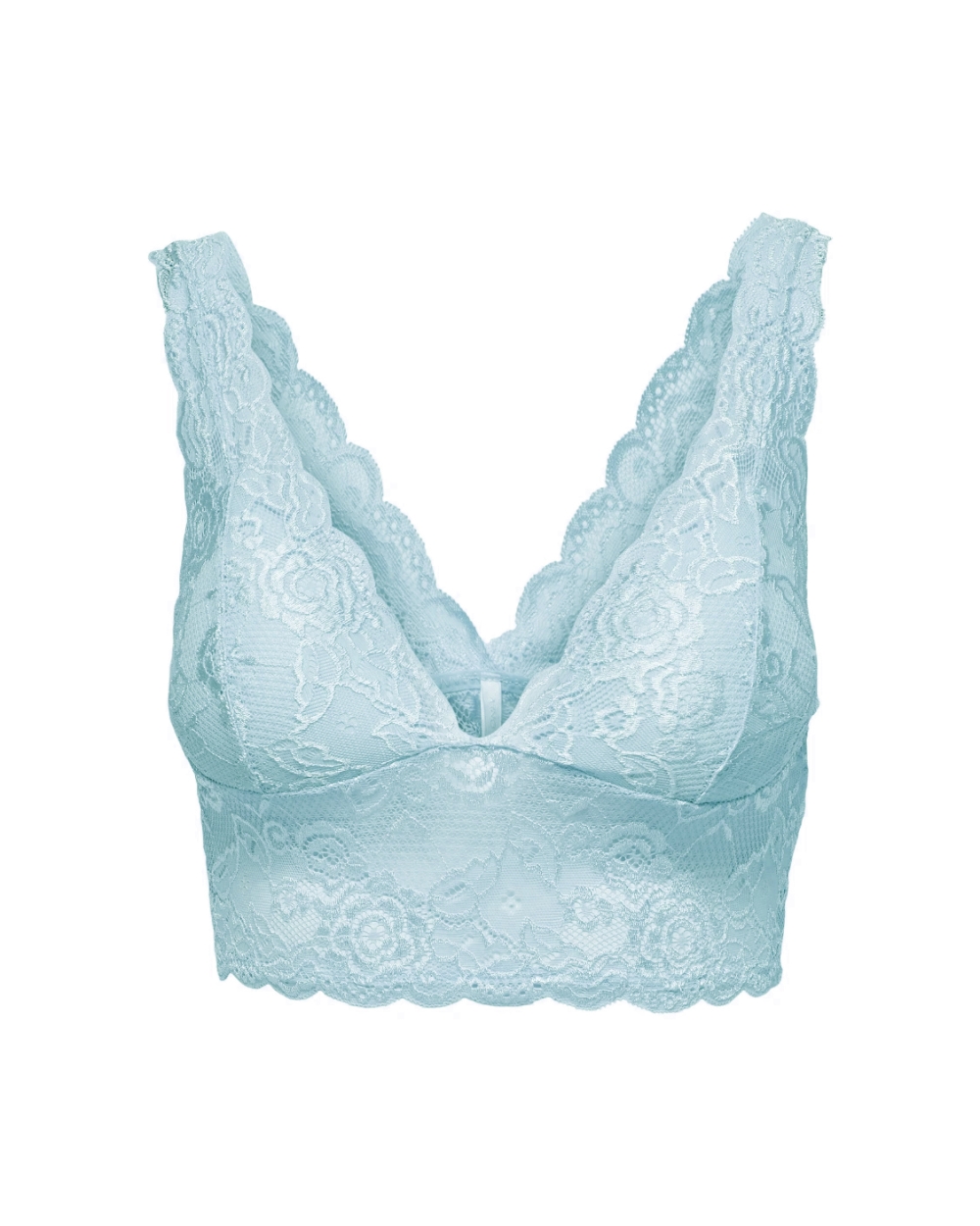 CHLOE LACE BRA GRAY MIST