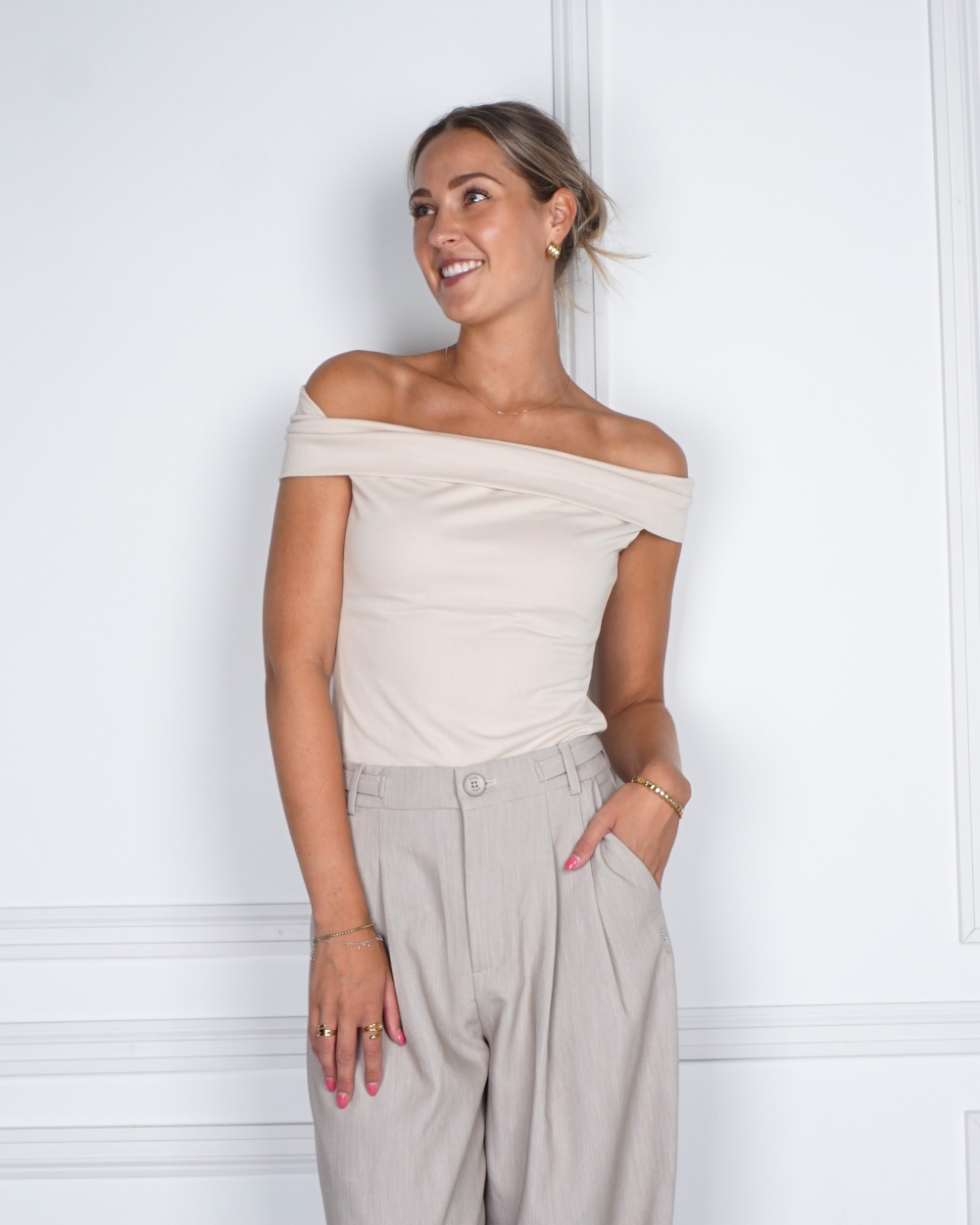 TOP AMALIA BEIGE