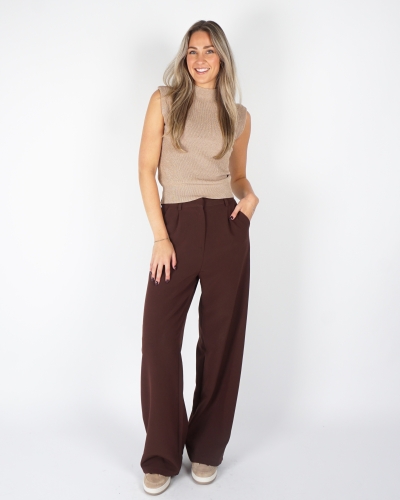 SPENCER TOP LUREX TAUPE