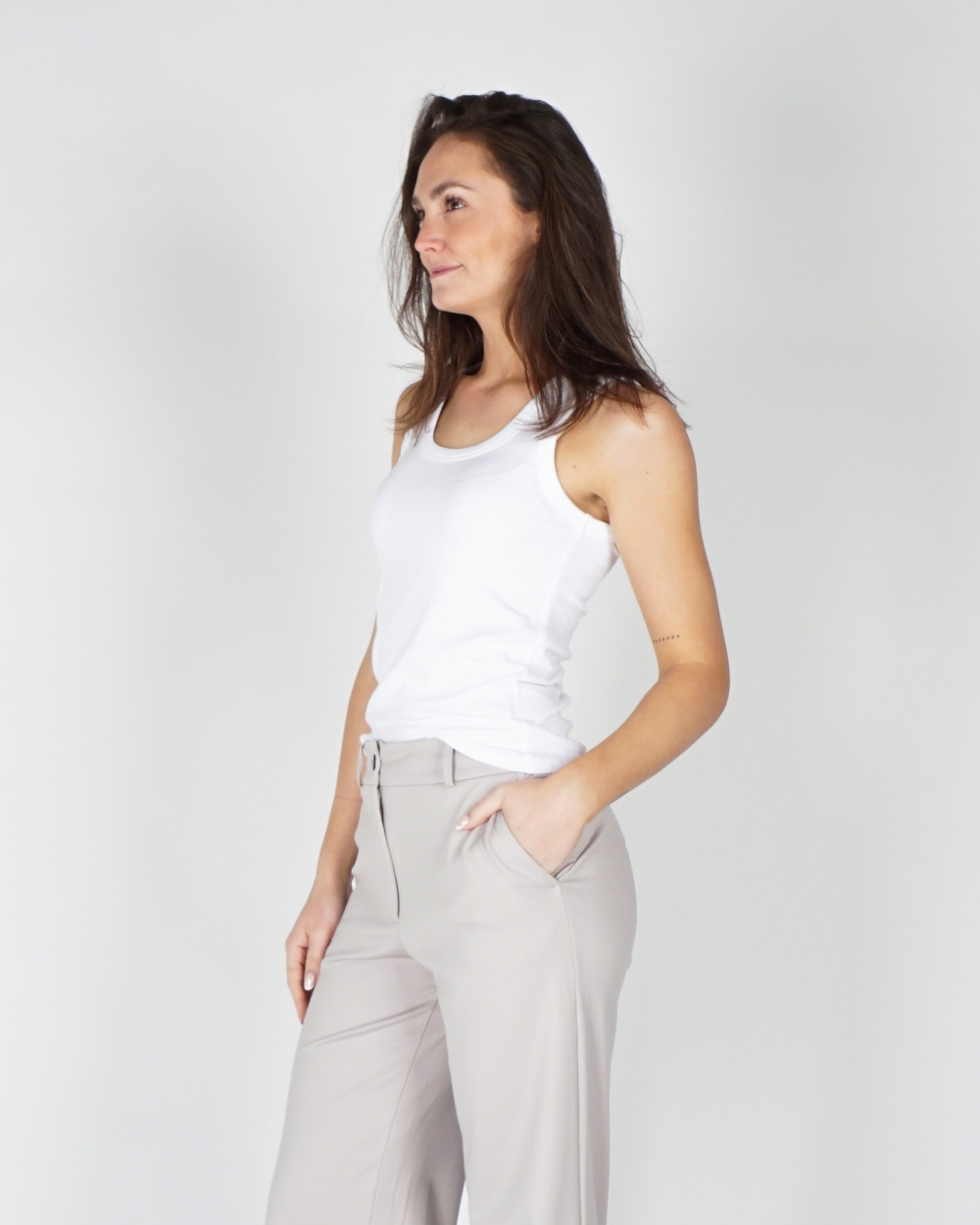 GERIBD SINGLET TOP WIT