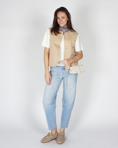 MOUWLOOS ZOMERJACK BEIGE