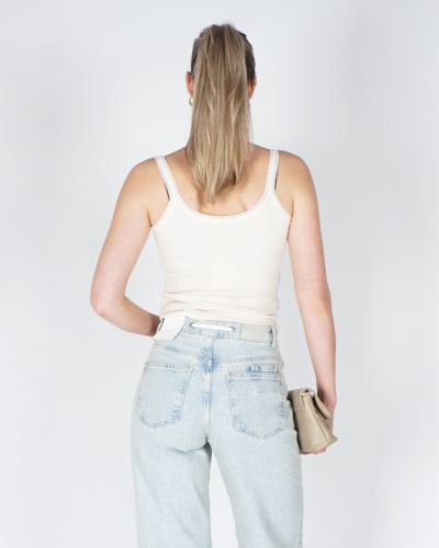 SINGLET MET MESH BEIGE