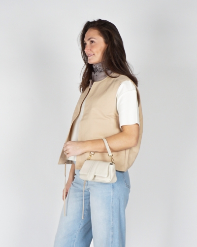 Gossip SATIJNEN HALTER TOP BORDEAUX