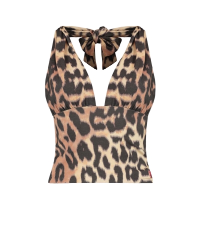 TOP MORRIS LEXIE LEOPARD