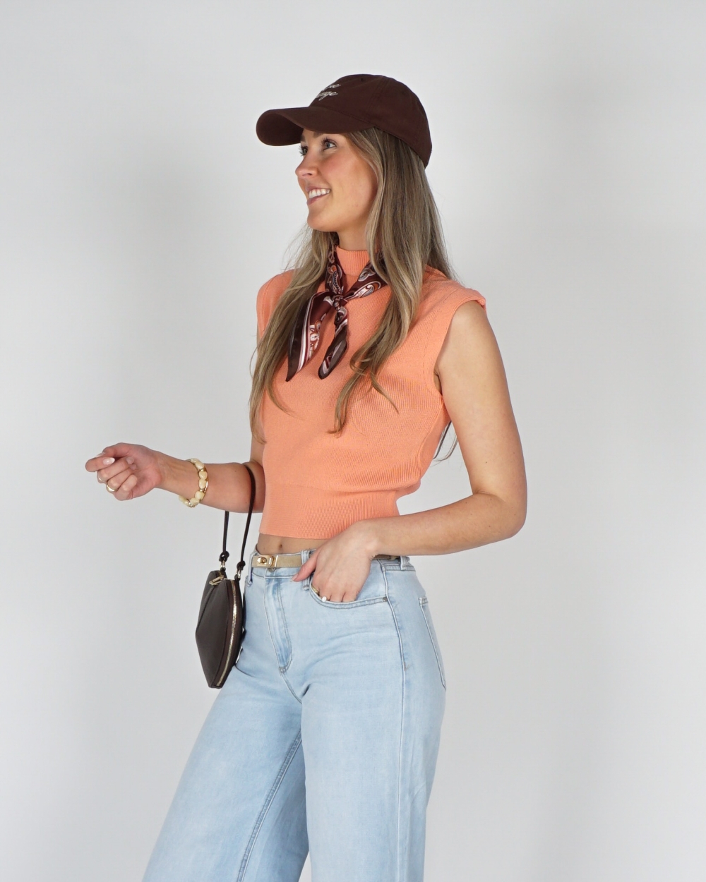 SPENCER TOP ABRIKOOS