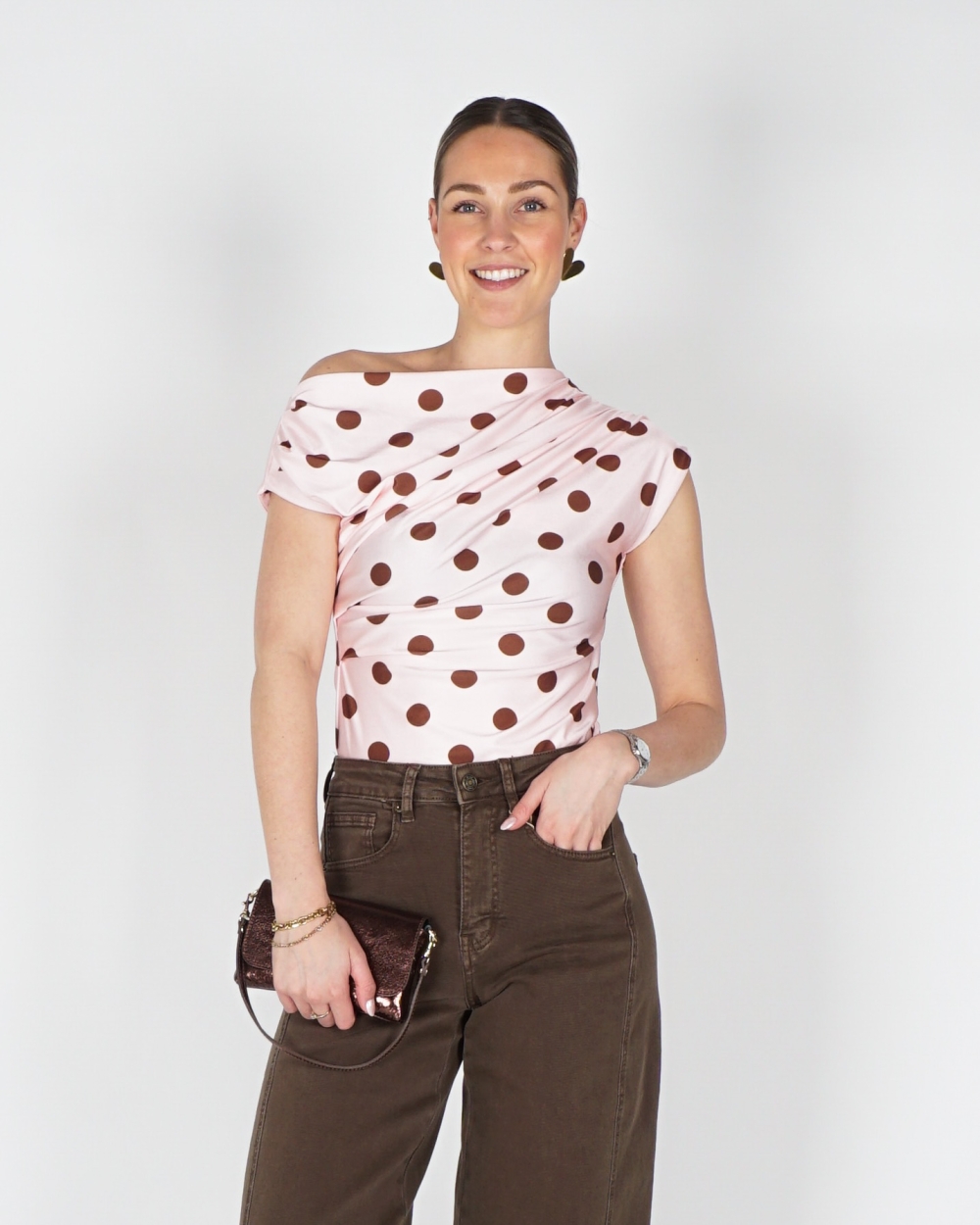 POLKADOT TOP LICHTROZE