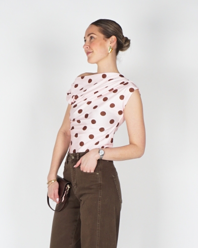 Gossip POLKADOT TOP LICHTROZE