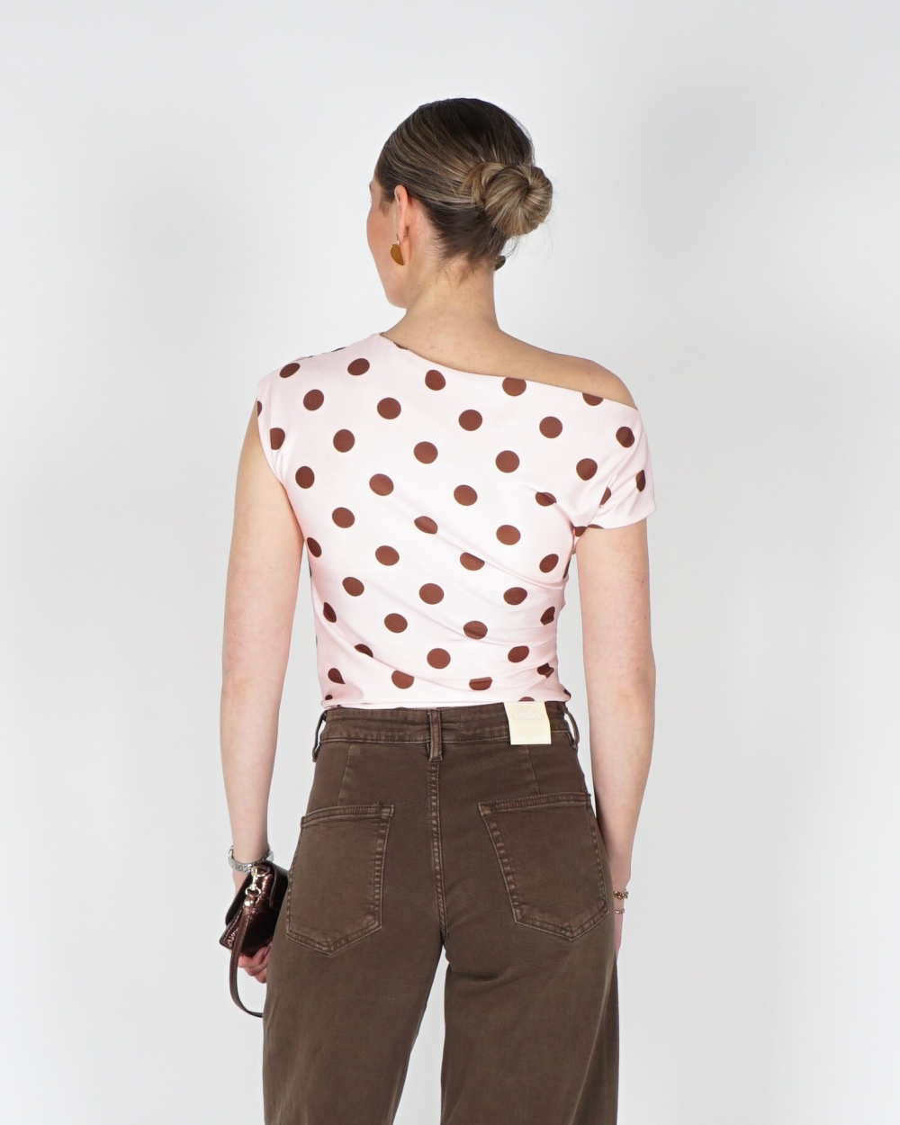 POLKADOT TOP LICHTROZE