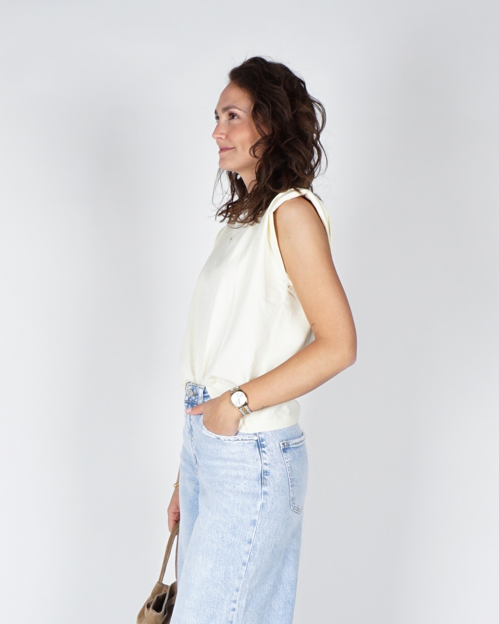 TOP SUE BUTTER YELLOW
