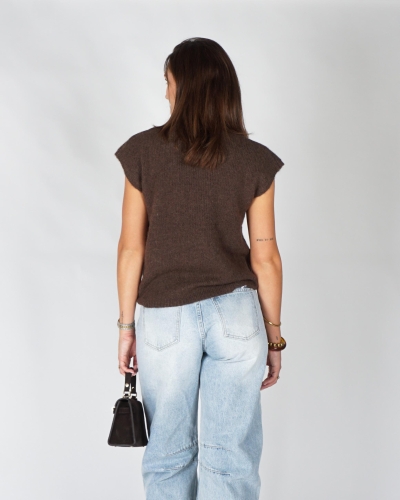 Neo Noir JONA KNIT TOP Bruin