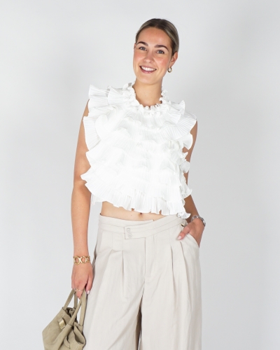 Gossip 3725 RUFFLE TOP LISA