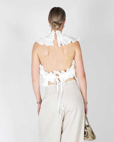 RUFFLE TOP LISA WIT