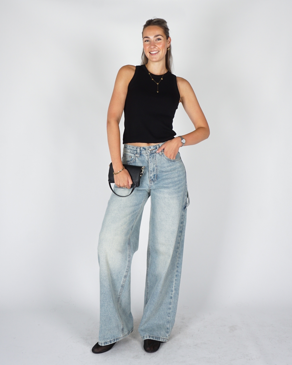 BASIC TOP ZWART