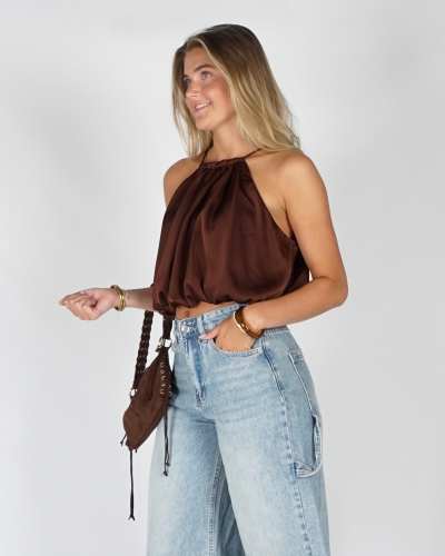 Gossip H4876 BALLON TOP SATIJN