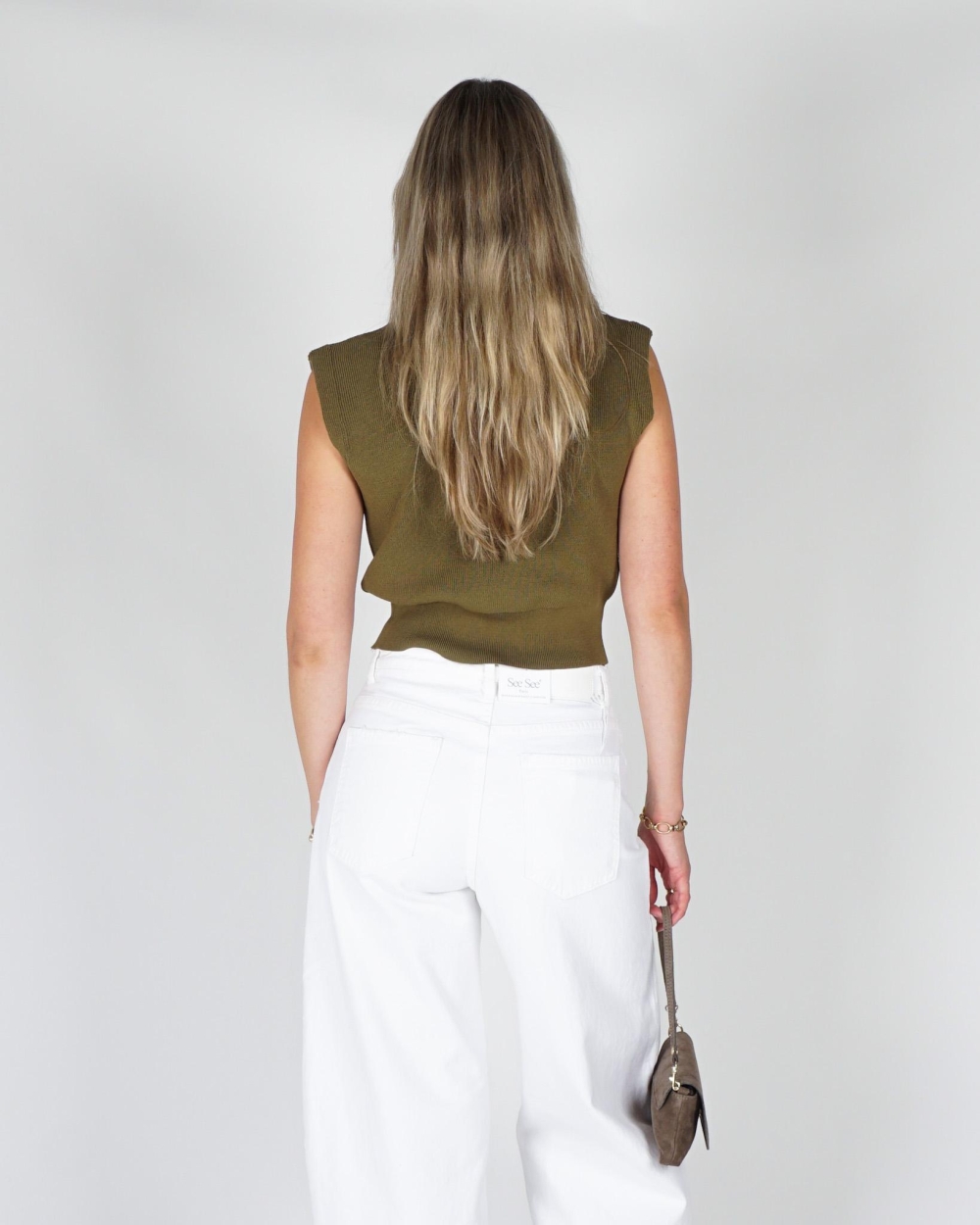 Gossip SPENCER TOP Khaki