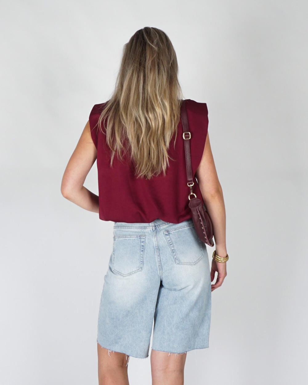 Gossip BALLON SWEAT TOP Bordeaux