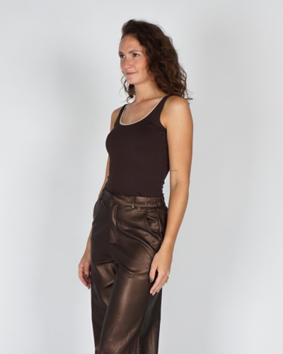 Nukus SINGLET JUBA Donkerbruin