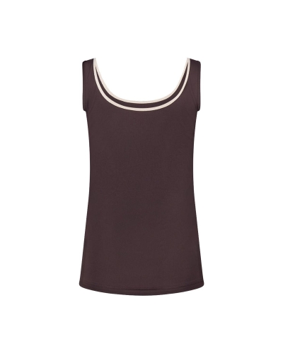 Nukus SINGLET JUBA Donkerbruin