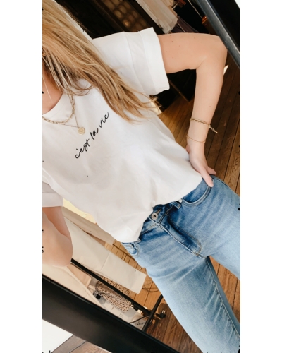 My Jewellery C'EST LA VIE T-SHIRT