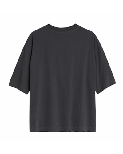 T-SHIRT SLOW DOWN ZWART