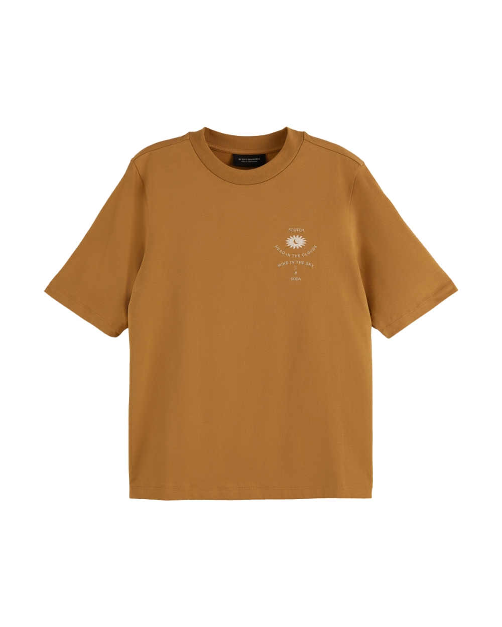 REGULAR FIT T-SHIRT GOLDEN SAND