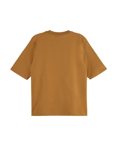 REGULAR FIT T-SHIRT GOLDEN SAND