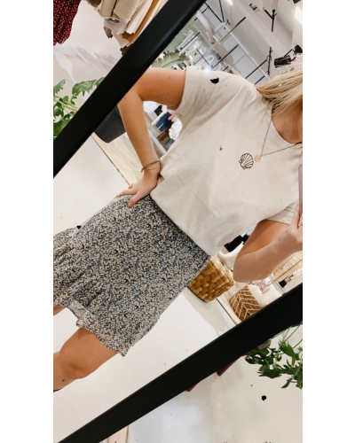 My Jewellery T-SHIRT MET SCHELPJE