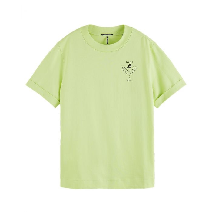 SCOTCH & SODA RELAXED FIT TEE WITH CORE GRAPHIC