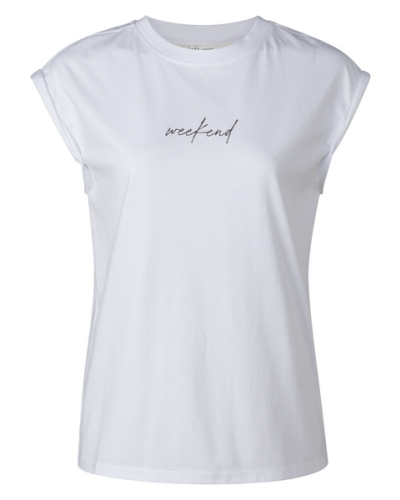 YAYA MOUWLOOS T-SHIRT MET TEKST 