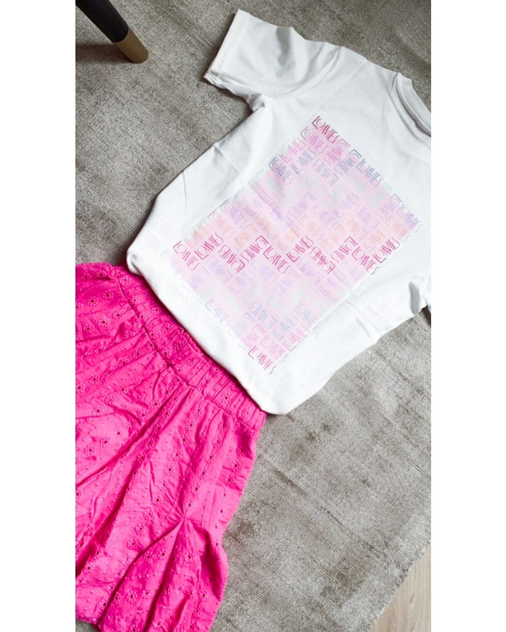 T-SHIRT MET PRINT
