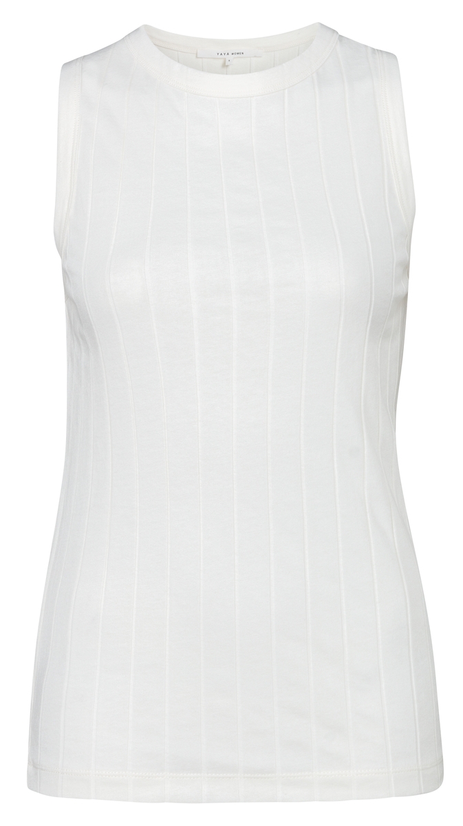 RIB TANK TOP WIT