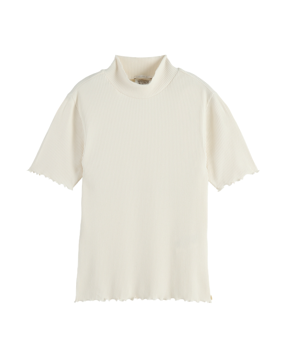 HIGH NECK TOP CRÈME
