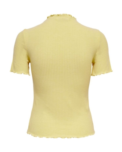 EMMA HIGH NECK TOP GEEL