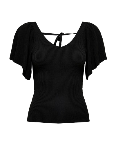 Only LEELO OPEN RUG TOP ZWART