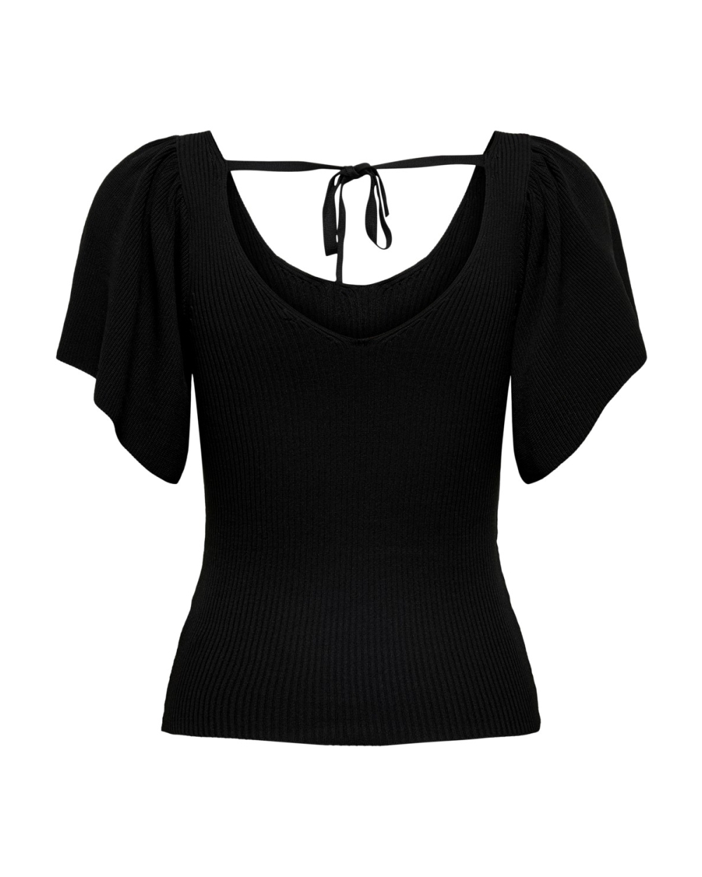 LEELO OPEN RUG TOP ZWART