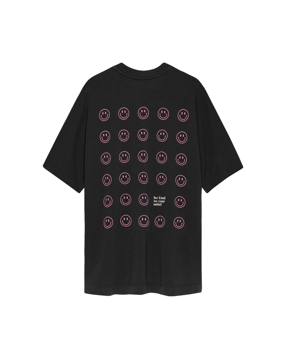 T-SHIRT YOUR MIND DONKERGRIJS 
