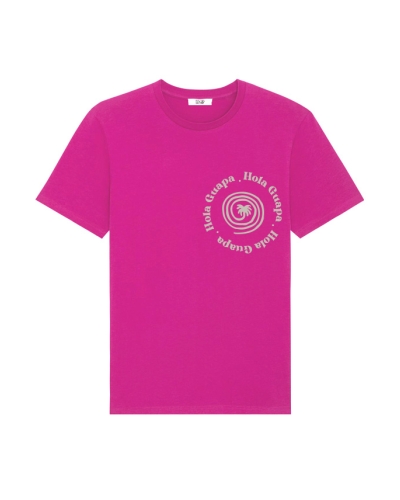 Gossip HOLA GUAPA T-SHIRT FUCHSIA