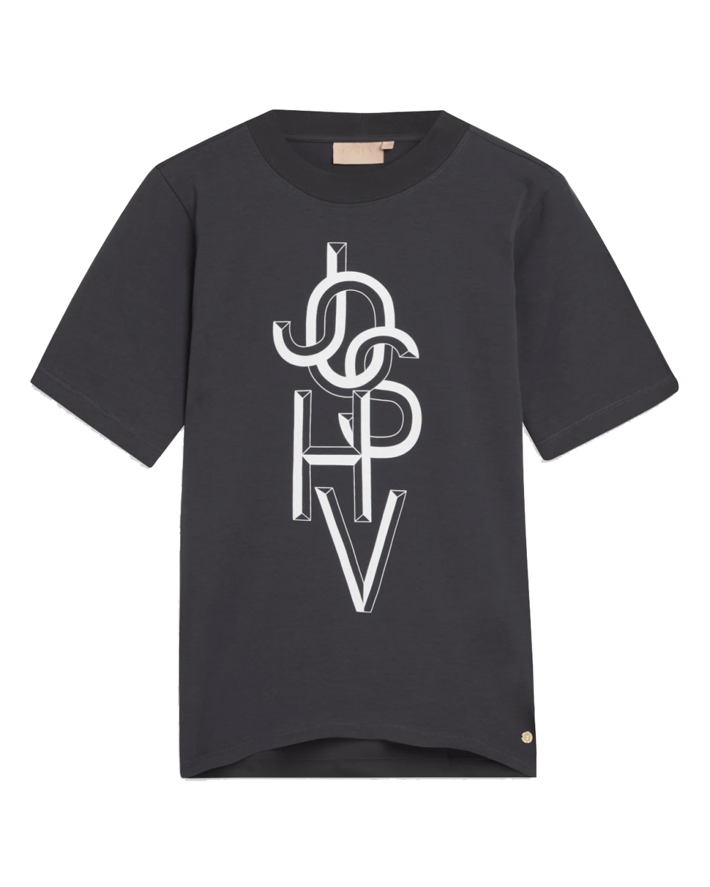 T-SHIRT DORIE GRAPHIC DARK ASH