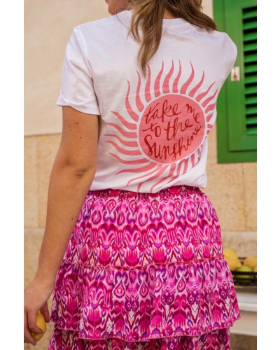 Gossip Gossip T-shirts T-SHIRT SUNSHINE Wit