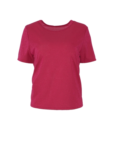 Gossip SHIRT LUREX FUCHSIA