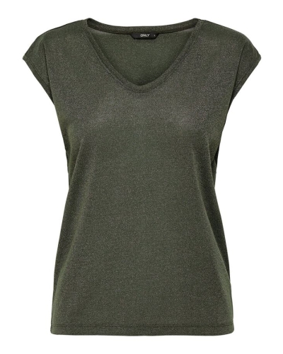 SILVERY LUREX TOP 