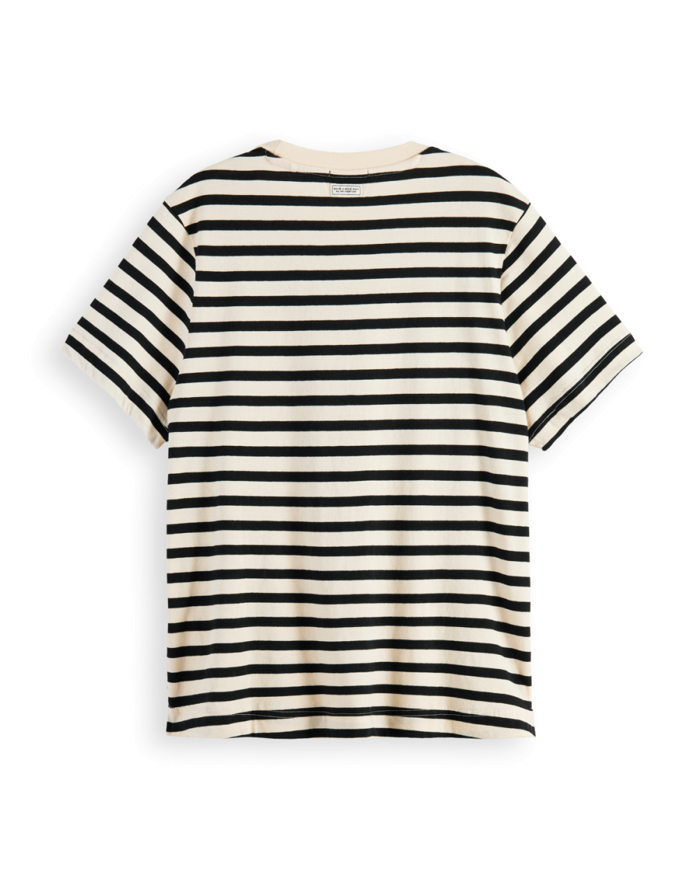 STRIPED REGULAR-FIT ORGANIC COTTON