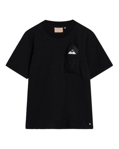 Josh V T-SHIRT DORIE ZWART
