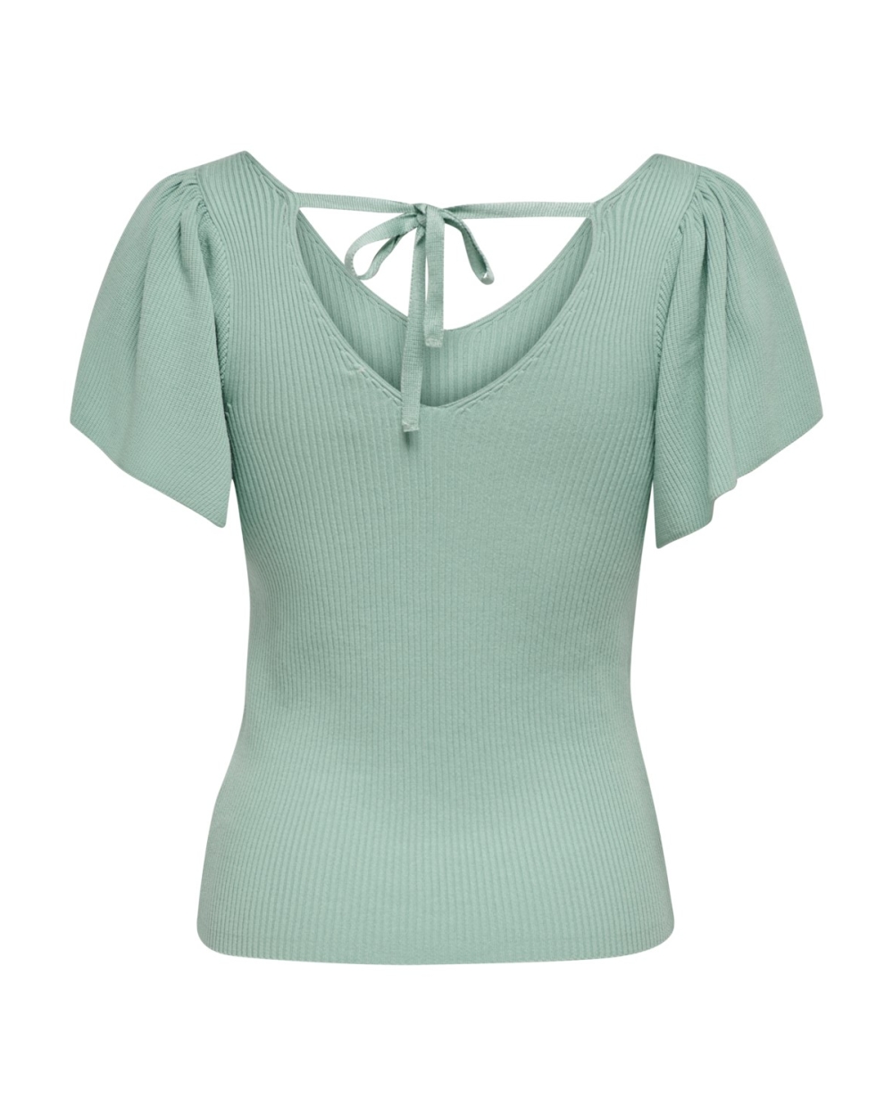 LEELO OPEN RUG TOP MINTGROEN